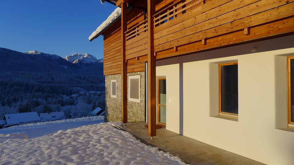 Апартаменты Der Weber - Haus Der Zukunft Хермагор Экстерьер фото